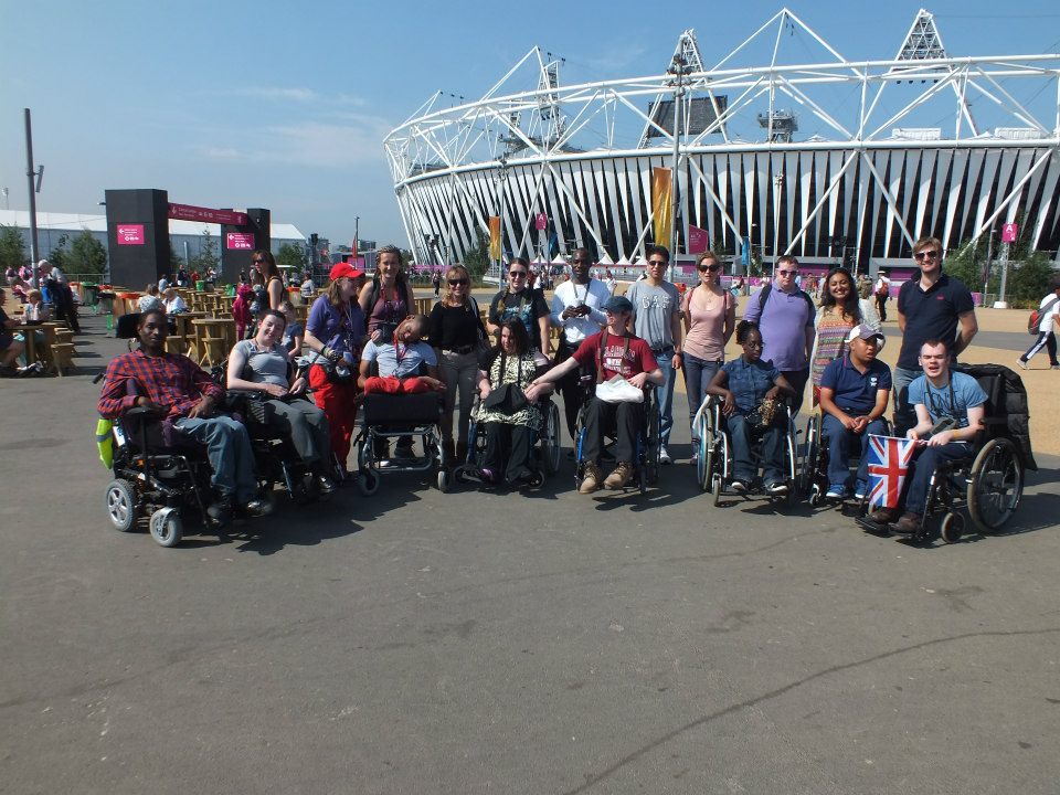 outside the olympic stadium